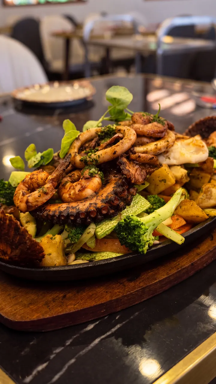Parrilla de mariscos